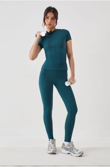 DSGN Studio Sculpt High Waist Legging - pine
