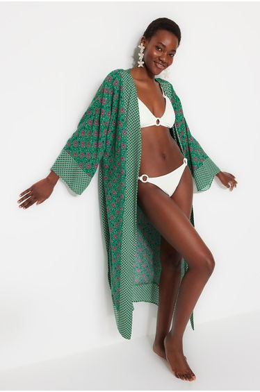 Kimono & Caftan - Green - Relaxed fit
