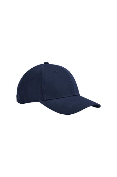 Beechfield Childrens/Kids Classic 6 Panel Organic Cotton Cap - French Navy
