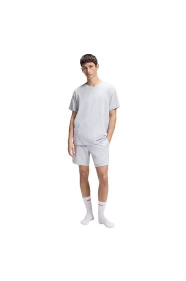 Hugo Boss Mens Relaxed Fit T-Shirt - Light Grey