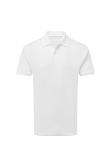 Asquith & Fox Mens Premium Mercerised Cotton Polo Shirt - White