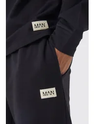 Soft Feel Regular Fit Lounge Jogger - black - 2