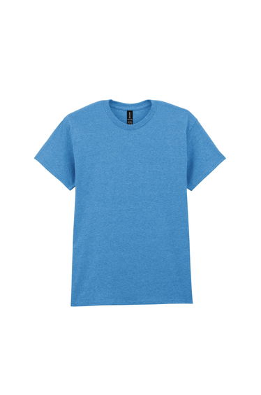 Gildan Mens Heavy Cotton Short-Sleeved T-Shirt - Sapphire Heather