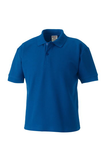 Jerzees Schoolgear Childrens 65/35 Pique Polo Shirt (Pack of 2) - Bright Royal