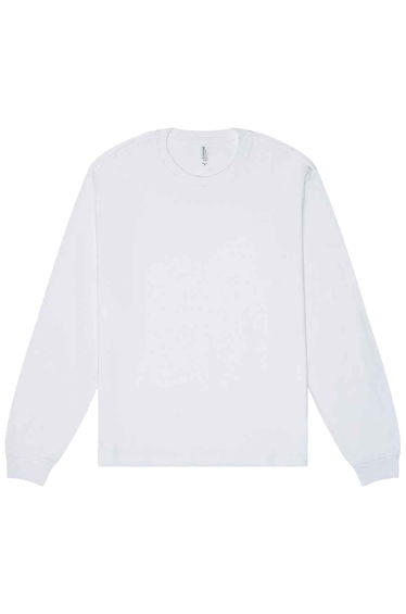 Bella + Canvas Adult Heavyweight Long-Sleeved T-Shirt - White