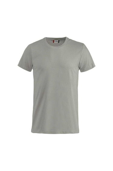 Clique Mens Basic T-Shirt - Silver
