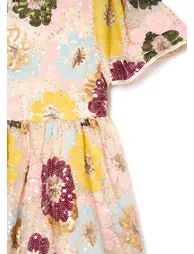 Verity Flower Sequin Dress - 6