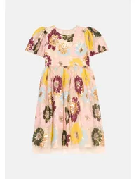 Verity Flower Sequin Dress - 4