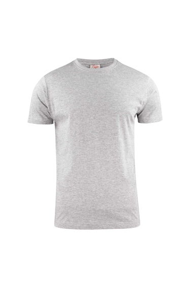 Printer Unisex Adult Heavier Pro T-Shirt - Grey Melange