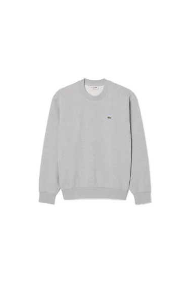 Crew Neck Sweatshirt Silver Chine