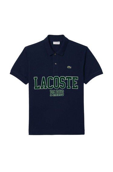 Lacoste Mens Pique Classic Polo Shirt - Blue