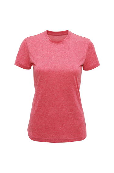 TriDri Womens/Ladies Melange T-Shirt - Pink Melange
