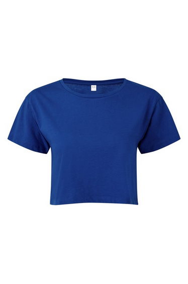 TriDri Womens/Ladies TriDri Crop Top - Royal
