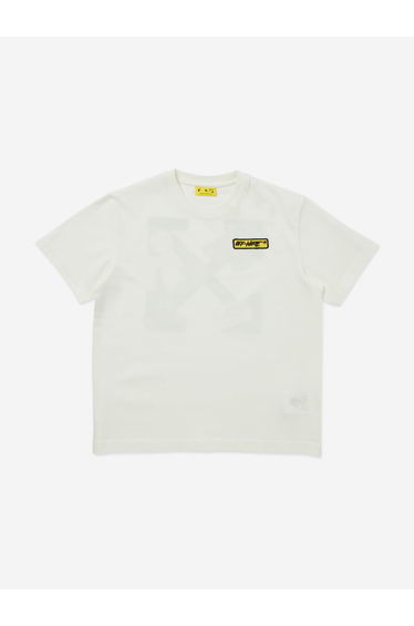 Off-White Boys Arrow Patch T-Shirt in White