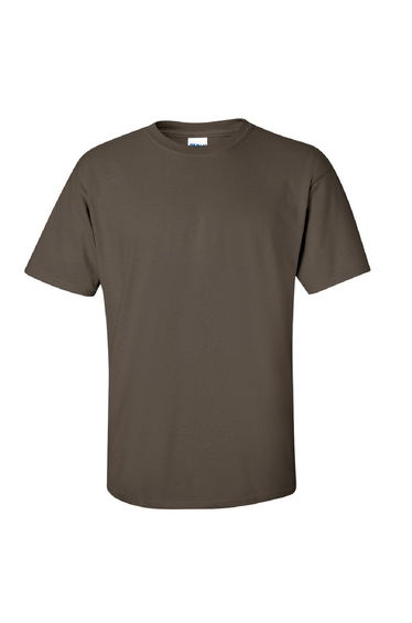 Gildan Mens Ultra Cotton Short Sleeve T-Shirt - Olive