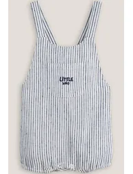 Striped Cotton Romper