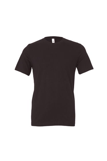 Bella + Canvas Adults Unisex Crew Neck T-Shirt - Dark Grey Solid