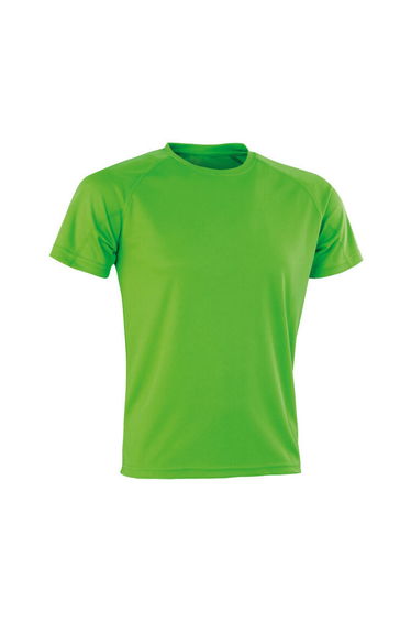 Spiro Mens Impact Aircool T-Shirt - Lime