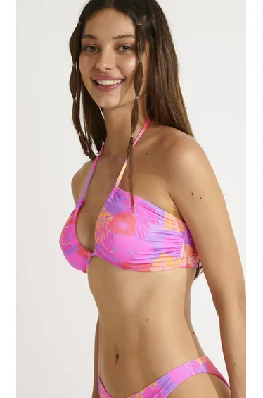 توب بكيني بطبعة إستوائية