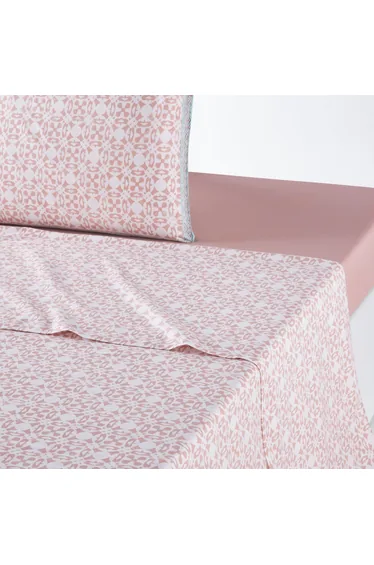 شرشف سرير قطن مطبع