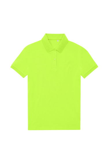 B&C Womens/Ladies My Eco Polo Shirt - Acid Lime