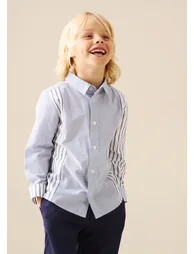 Miles Cut & Sew Stripe Shirt - 2