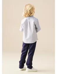 Miles Cut & Sew Stripe Shirt - 4