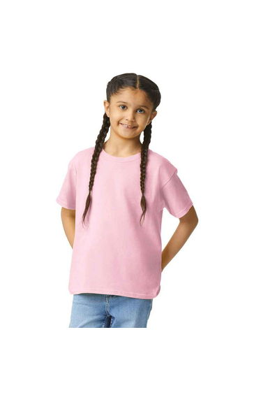 Gildan Childrens/Kids Plain Lightweight T-Shirt - Light Pink