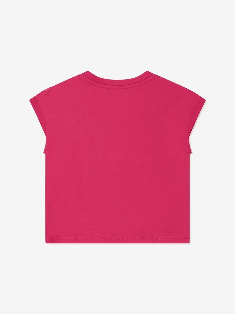 Girls Logo Graphic T-Shirt in Pink - 1