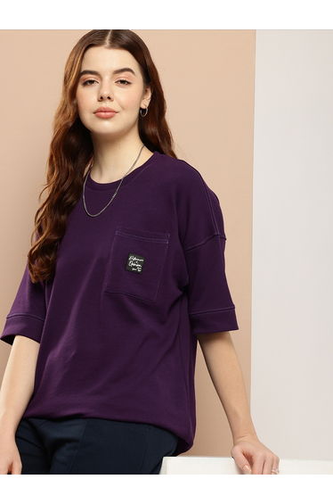 Women Oversized Dropped Sleeve T-Shirt