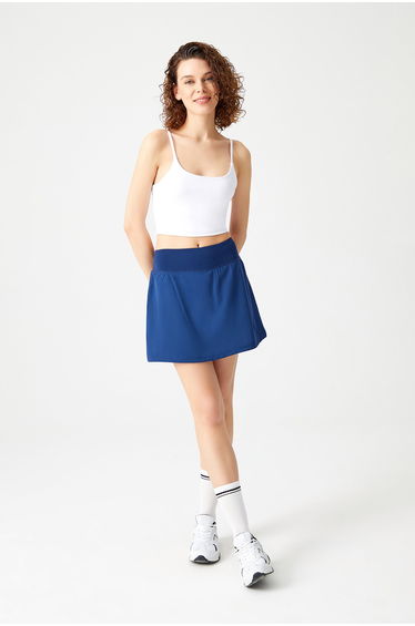 Sports Skirt - Dark blue - Mini