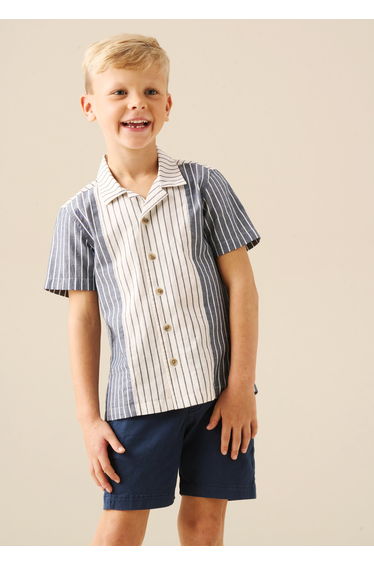 Quinn Navy Chino Short