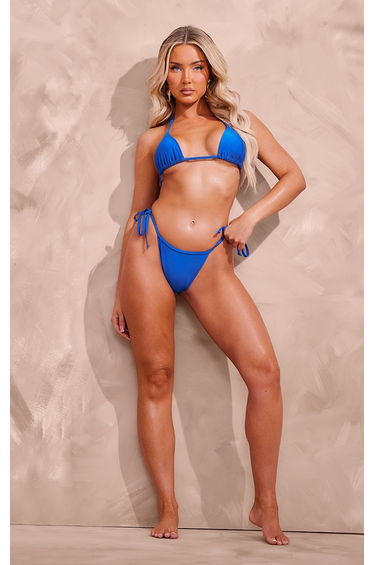 Cobalt Mix And Match Triangle Bikini Top