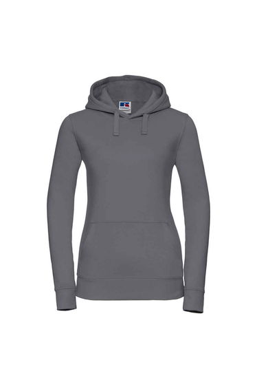 Russell Womens/Ladies Authentic Hoodie - Convoy Grey