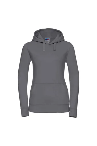Russell Womens/Ladies Authentic Hoodie - Convoy Grey