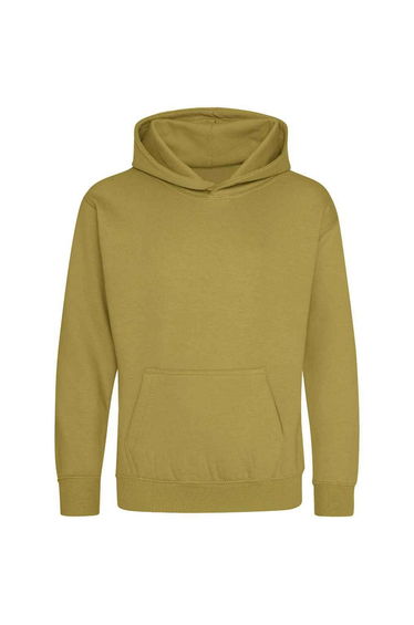 Awdis Childrens/Kids Heather Hoodie - Khaki