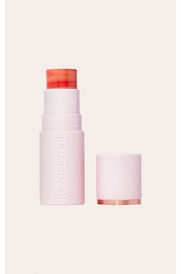 Revolution Skin Silk Marble Blush Stick Sunkissed Apricot
