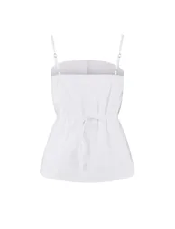 قميص ترينديول أبيض بأكمام طويلة - 3