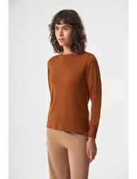 Mizalle Round Neck Basic Knitwear Sweater - 3