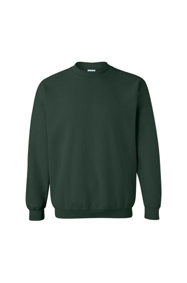 Gildan Heavy Blend Unisex Adult Crewneck Sweatshirt - Forest Green
