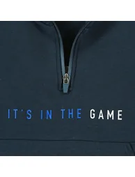 Slogan Print Hoodie in Cotton Mix - 4