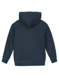 Slogan Print Hoodie in Cotton Mix - 3