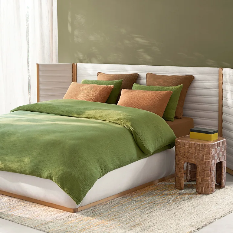 Yafa Organic Cotton Muslin Fitted Sheet - 3