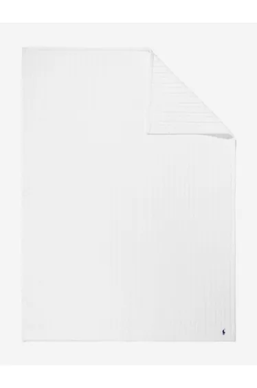 بطانية أطفال بحبكة كابل 180*130سم لون أبيض