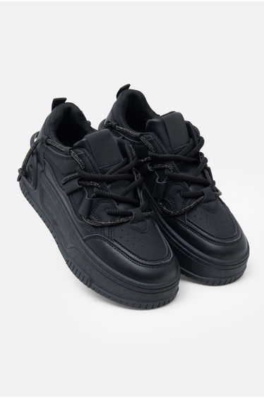 Lemonade Crystal Spark Trainers Black