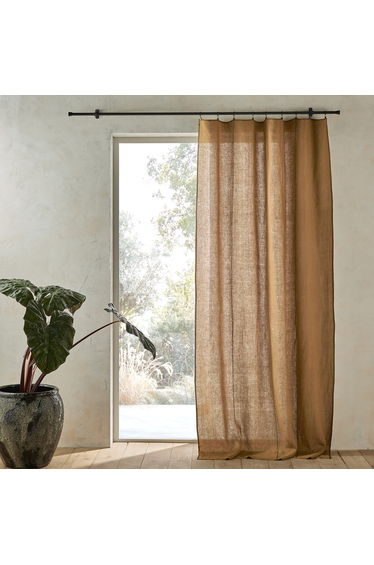 Tojos Washed Linen Single Curtain