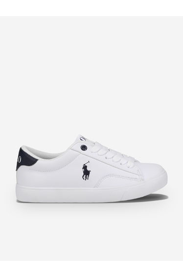 Ralph Lauren Kids Theron V Trainers in White