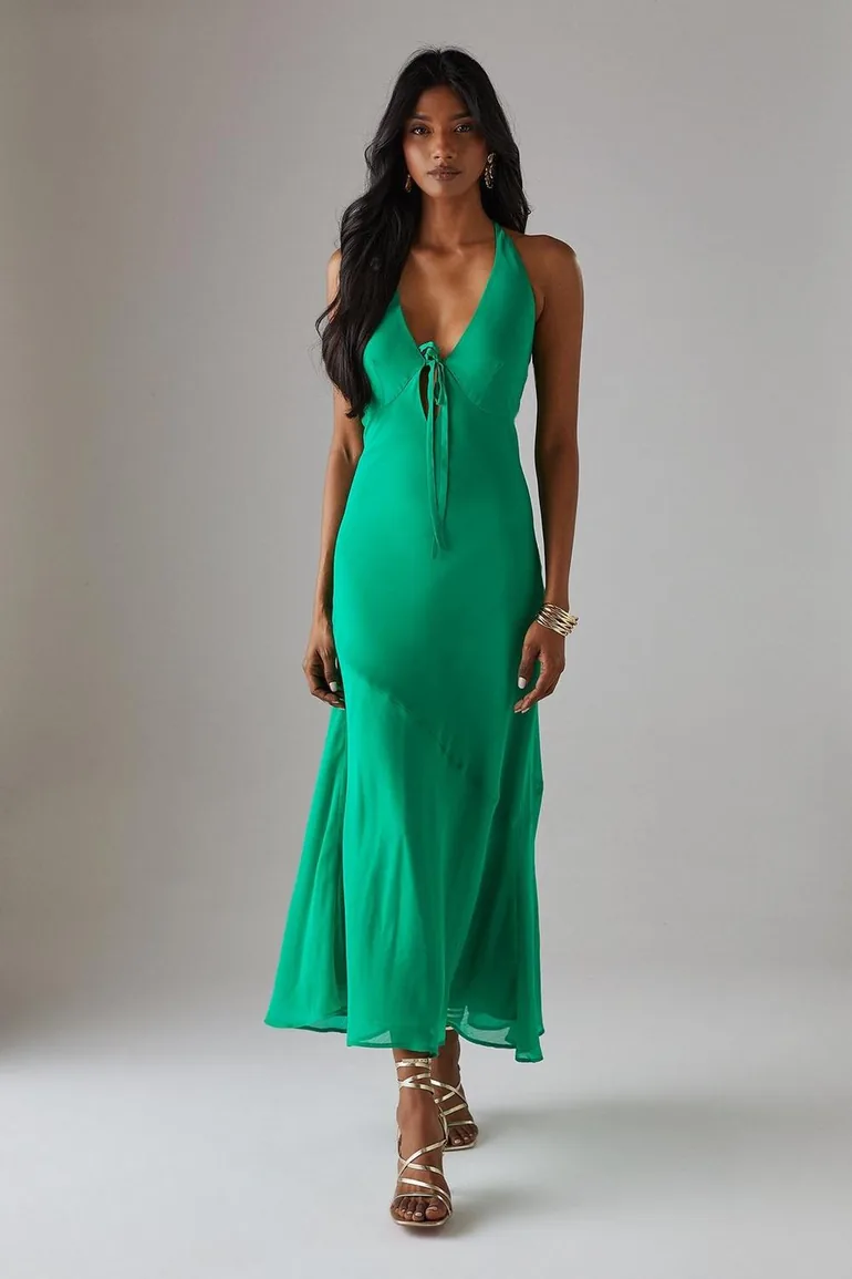 mih denim dress Mylie Maxi THEIA R & M Richards Short dress in rigid Size:XL(US 16)