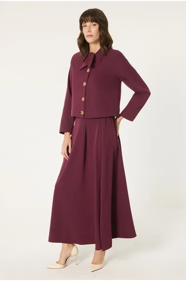 SKIRT AND JACKET 2-PIECE SET