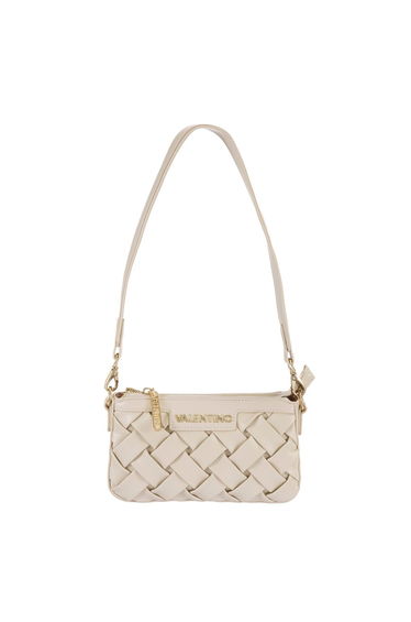 Ennis Weave Shoulder Bag Ecru
